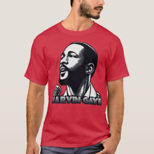Marvin Gaye Retro Original Fan Art T-Shirt