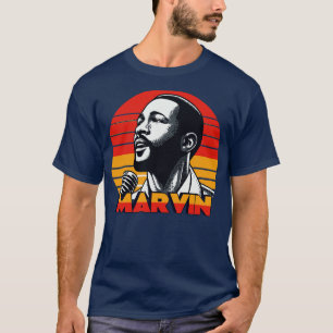 Marvin Gaye Vintage Original Fan Art T-Shirt