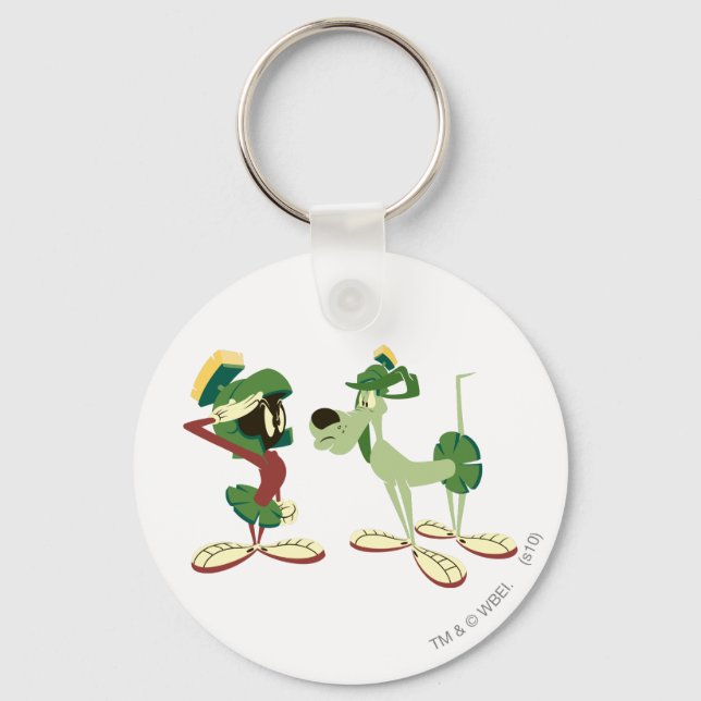 MARVIN THE MARTIAN™ and K-9 Key Ring (Front)