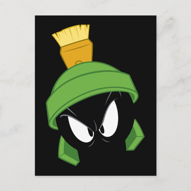 MARVIN THE MARTIAN™ Angry Face Postcard (Front)