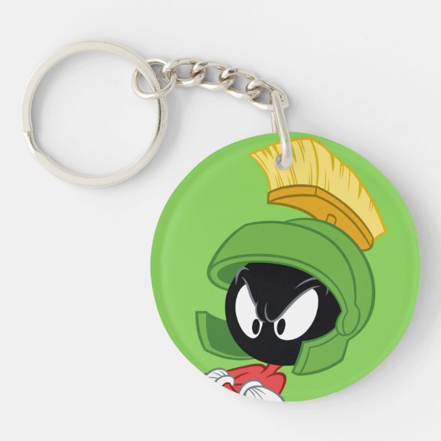 MARVIN THE MARTIAN™ | Arms Crossed Key Ring (Front)