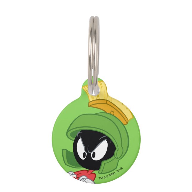 MARVIN THE MARTIAN™ | Arms Crossed Pet Tag (Front)