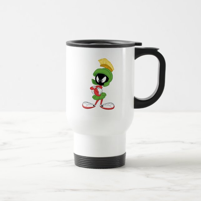 MARVIN THE MARTIAN™ | Arms Crossed Travel Mug (Right)