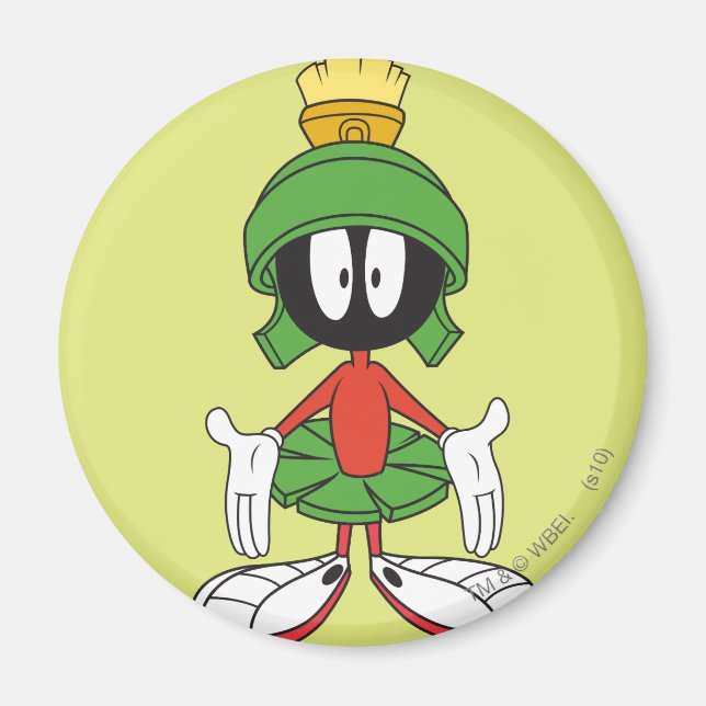 MARVIN THE MARTIAN™ Arms Open Magnet (Front)