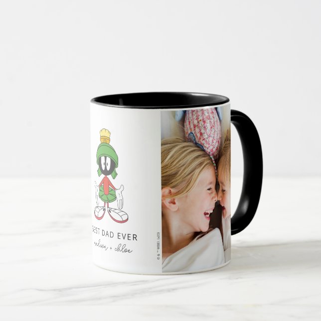 MARVIN THE MARTIAN™ | Best Dad Photo Mug (Front Right)