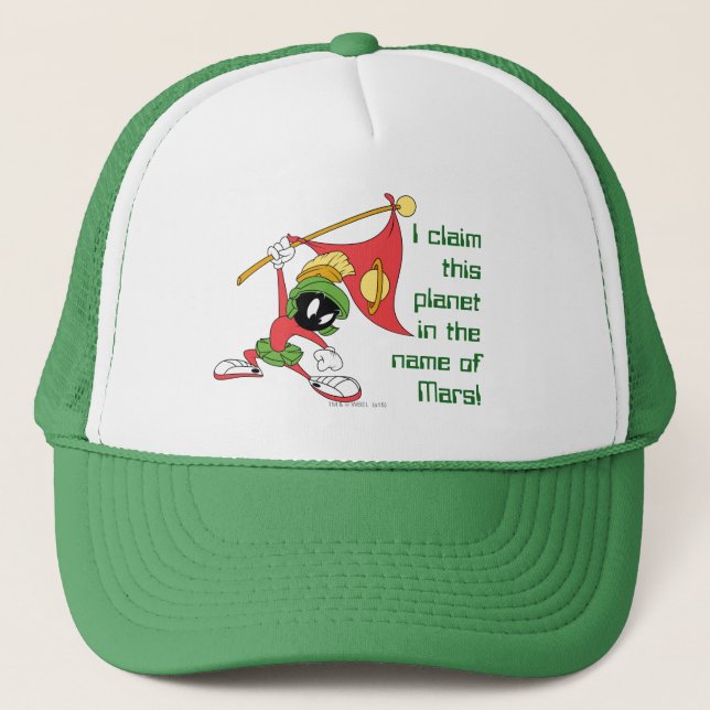 MARVIN THE MARTIAN™ Claiming Planet Trucker Hat (Front)