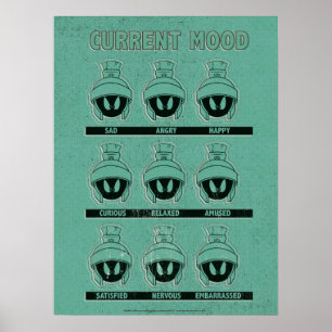 MARVIN THE MARTIAN™ Current Mood Chart