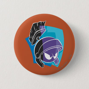 MARVIN THE MARTIAN™ Expressive 14 6 Cm Round Badge