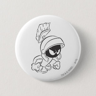 MARVIN THE MARTIAN™ Expressive 2 6 Cm Round Badge