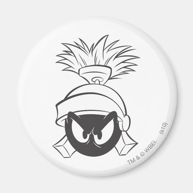 MARVIN THE MARTIAN™ Expressive 5 Magnet (Front)