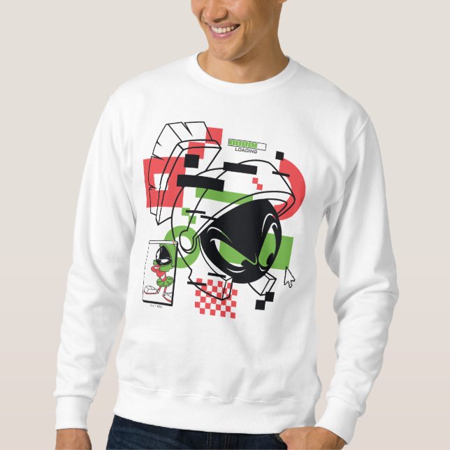 MARVIN THE MARTIAN™ Glitch Sweatshirt (Front)