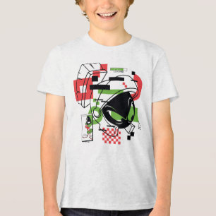 MARVIN THE MARTIAN™ Glitch Tri-Blend Shirt