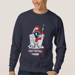 MARVIN THE MARTIAN™ "I Hate Football" Graphic Sweatshirt