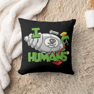 MARVIN THE MARTIAN™ I Laser Humans Cushion