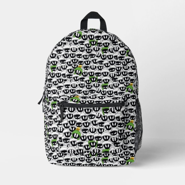 MARVIN THE MARTIAN™ Line Art Colour Pop Pattern Printed Backpack (Front)