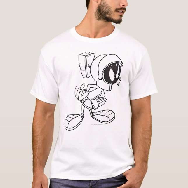 MARVIN THE MARTIAN™ Looking Away T-Shirt (Front)