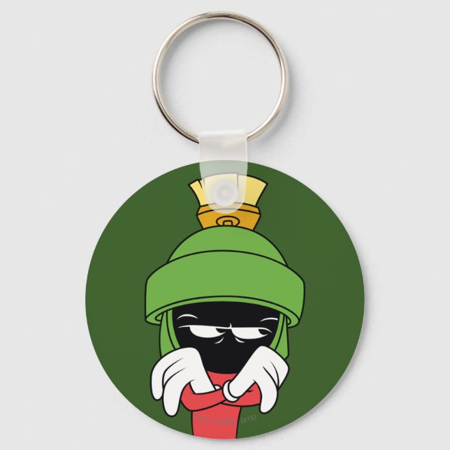 MARVIN THE MARTIAN™ Pout Key Ring (Front)