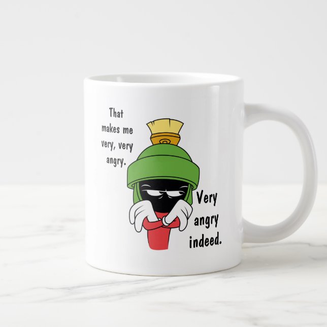 MARVIN THE MARTIAN™ Pout Large Coffee Mug (Right)