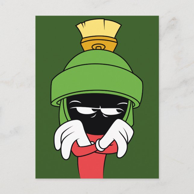 MARVIN THE MARTIAN™ Pout Postcard (Front)