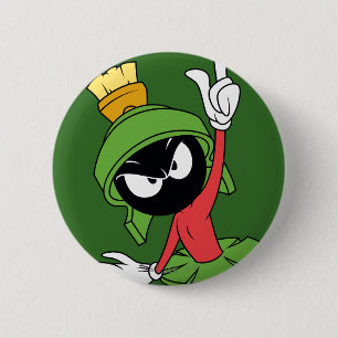 MARVIN THE MARTIAN™ Proclamation 6 Cm Round Badge
