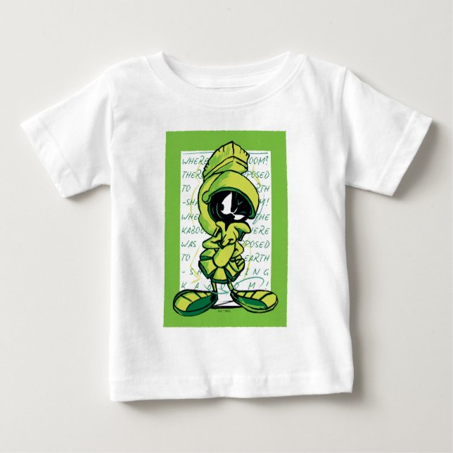 MARVIN THE MARTIAN™ Quote Sketch Baby T-Shirt (Front)