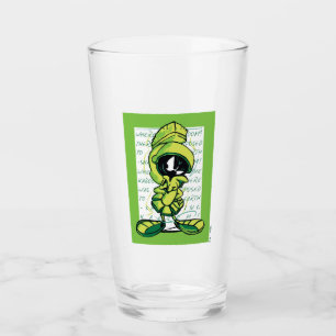 MARVIN THE MARTIAN™ Quote Sketch Glass