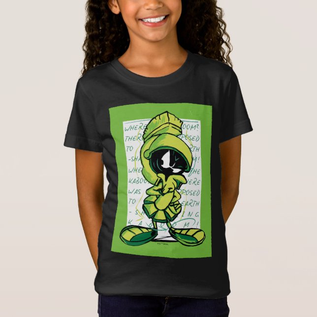 MARVIN THE MARTIAN™ Quote Sketch T-Shirt (Front)