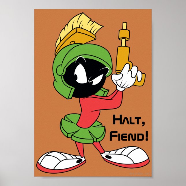 MARVIN THE MARTIAN™ Ready With Laser Poster (Front)