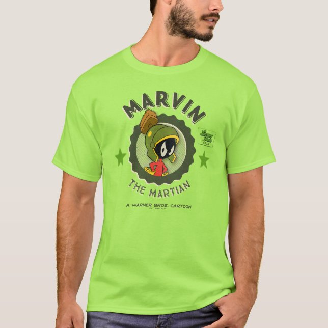 MARVIN THE MARTIAN™ Retro Lobby Card T-Shirt (Front)