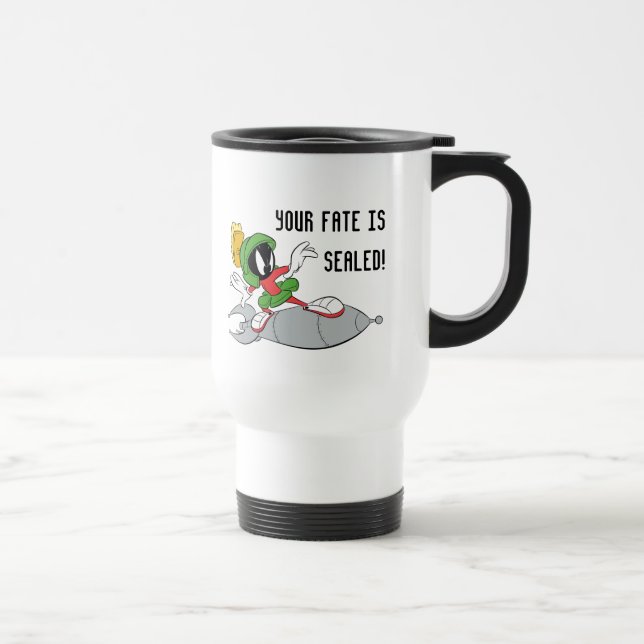 MARVIN THE MARTIAN™ Riding Rocket Travel Mug (Right)
