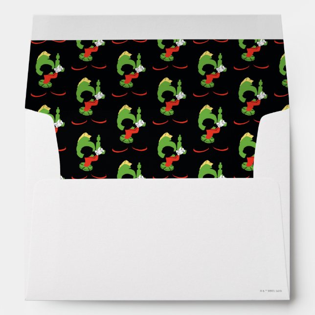 MARVIN THE MARTIAN™ Silhouette With Raygun Envelope (Back (Bottom))
