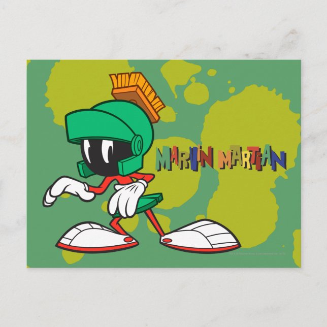 MARVIN THE MARTIAN™ Sneaking Postcard (Front)
