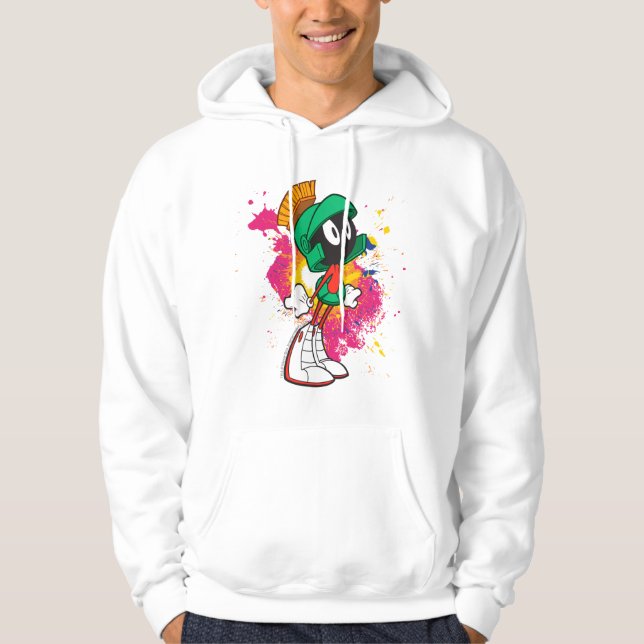 MARVIN THE MARTIAN™ Standing On Heels Hoodie (Front)