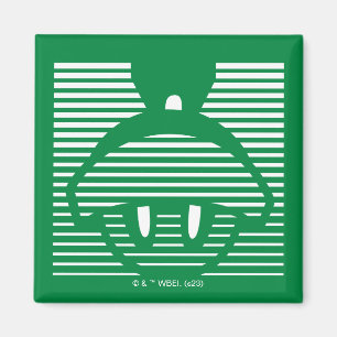 MARVIN THE MARTIAN™ Striped Icon Magnet