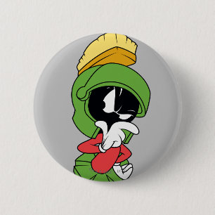 MARVIN THE MARTIAN™ Thinking 6 Cm Round Badge