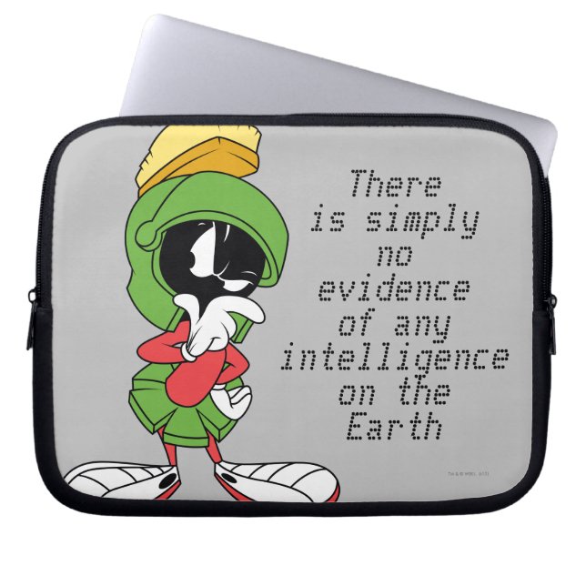 MARVIN THE MARTIAN™ Thinking Laptop Sleeve (Front)