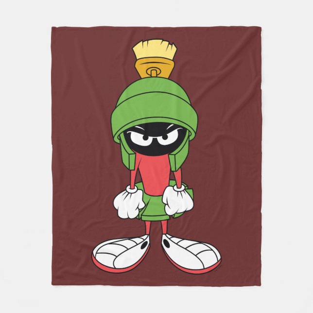 MARVIN THE MARTIAN™ Upset Fleece Blanket (Front)