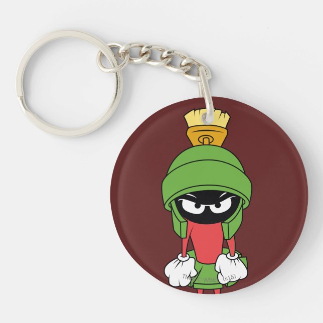 MARVIN THE MARTIAN™ Upset Key Ring (Front)