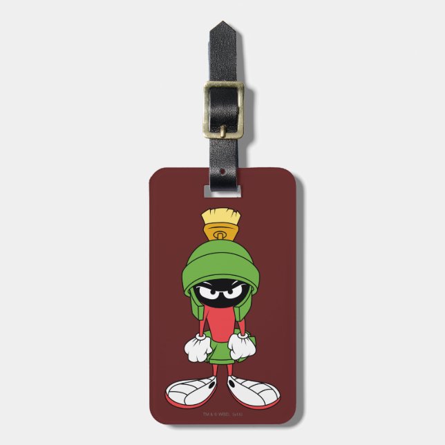 MARVIN THE MARTIAN™ Upset Luggage Tag (Front Vertical)