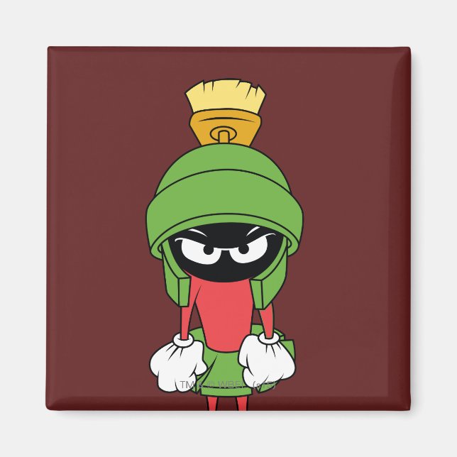 MARVIN THE MARTIAN™ Upset Magnet (Front)