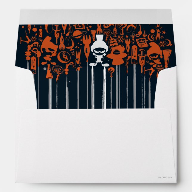 MARVIN THE MARTIAN™ Weapons of Mass Destruction Envelope (Back (Bottom))