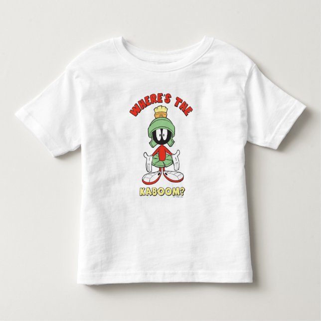 MARVIN THE MARTIAN™ Where's the Kaboom? Toddler T-Shirt (Front)