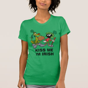 MARVIN THE MARTIAN™ with K-9 St. Patrick's Day T-Shirt