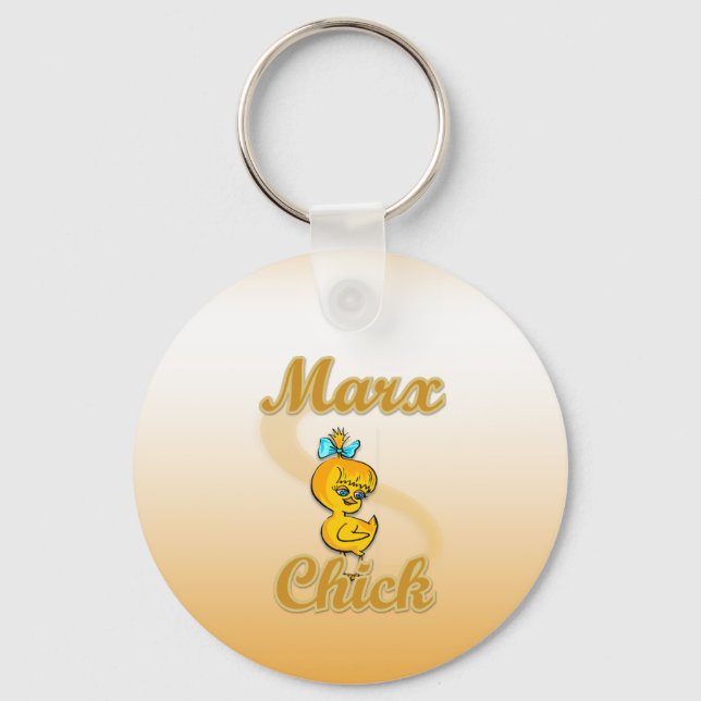 Marx Chick Key Ring (Front)