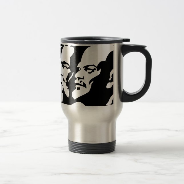 Marx, Engels and Lénin Travel Mug (Right)