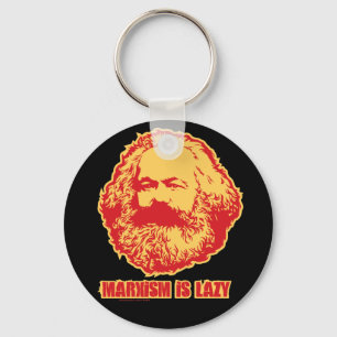Marxism is Lazy Key Ring