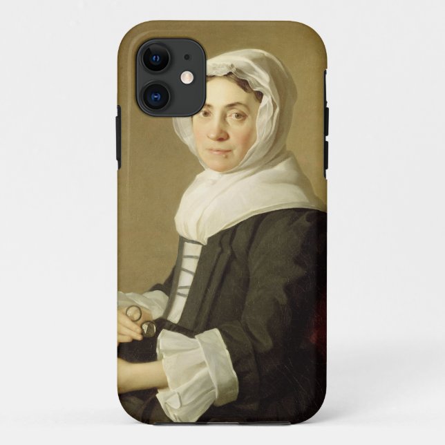 Mary Adam, 1754 (oil on canvas) Case-Mate iPhone Case (Back)