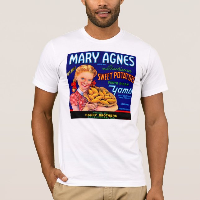 Mary Agnes Louisiana Yams T-Shirt (Front)