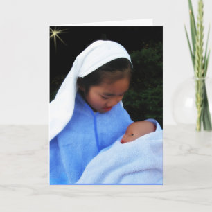 Mary and Baby Holiday Card