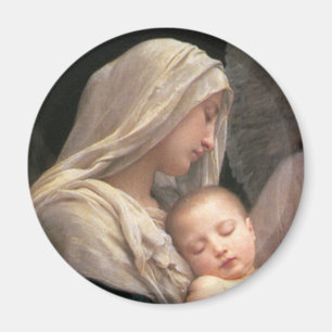 Mary and Jesus Magnet
